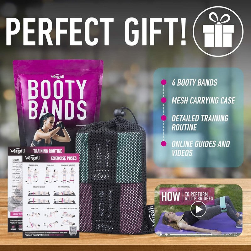 Resistance Bands for Working Out with Workout Bands Guide. 4 Booty Bands for Wom8