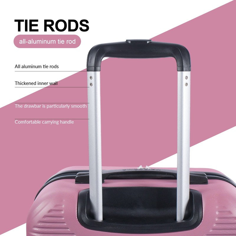 Luggage Sets 2 Piece Suitcase Set (14/20/)Hardside Suitcase with Spinner Wheels 3