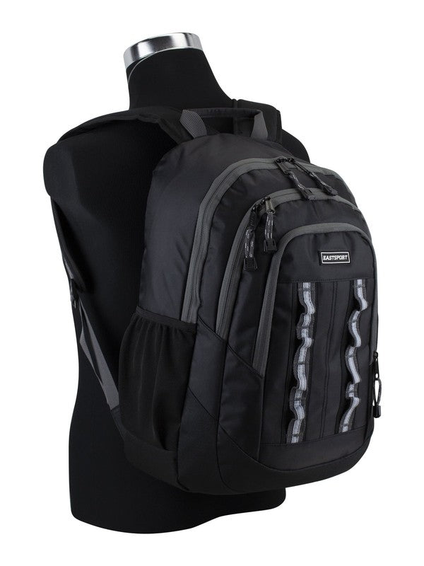 Unisex Pinnacle Sport 19" Laptop Backpack, Black3