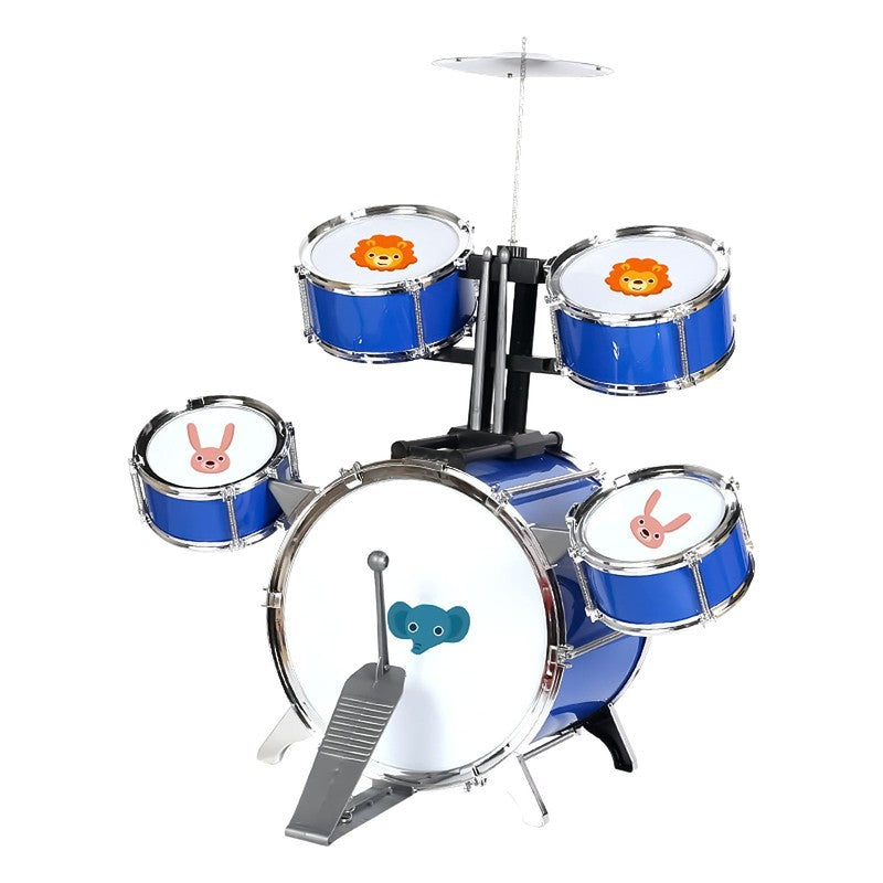 Kids Mini Drum Set for Toddlers Beginners Drum Set,5 Drums Percussion Set with C1