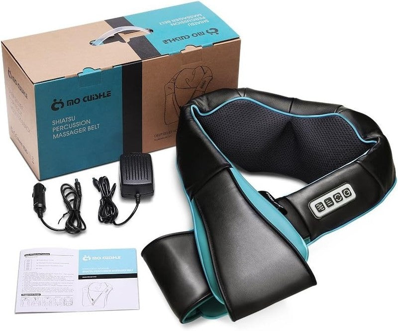 Shiatsu Neck Back Shoulder Massager w/ Heat 4D Deep Tissue Pain Relief7