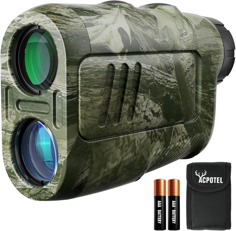 Precision Hunting Rangefinder 1000Yds ±0.5Yd 6X Rain Fog Mode Instant Measure9