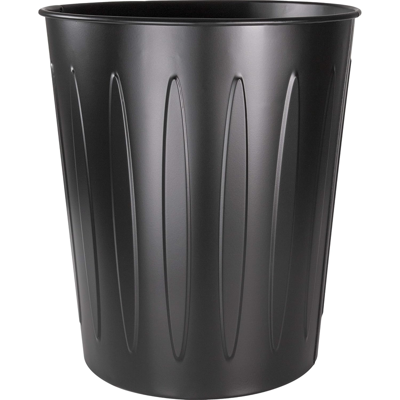 GJO58897 Steel 6 Gallon Fire-Safe Trash Can – Durable Waste Bin7
