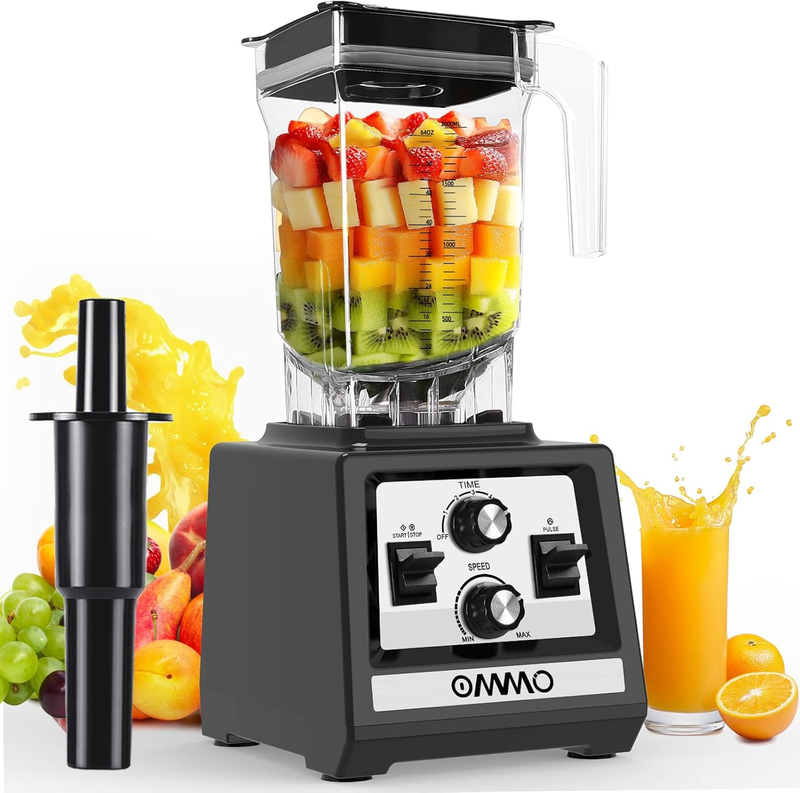 Blender for Smoothies: 1800W Peak Blenders for Kitchen, 68Oz Bpa Free Pitcher, T10