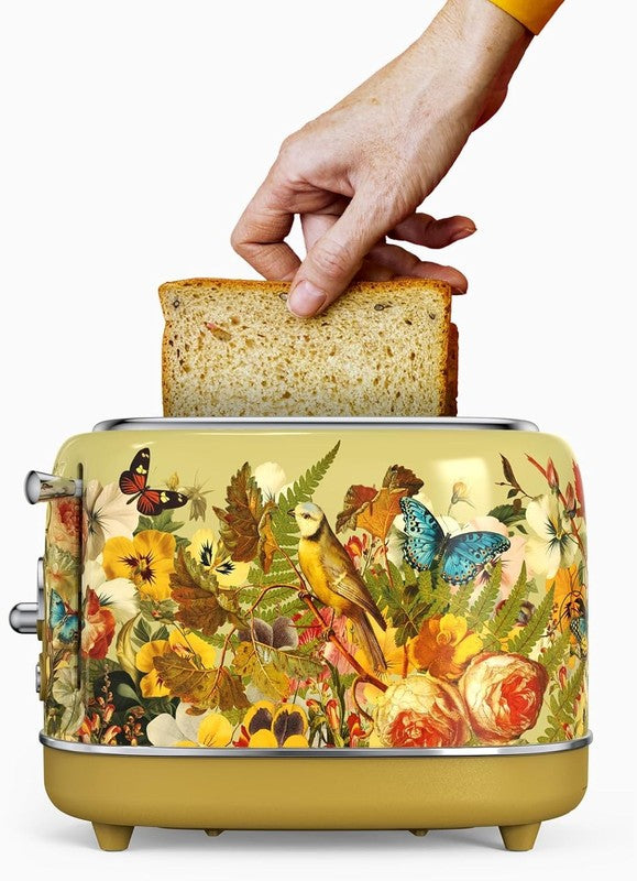 Eduardo Recife 2 Slice Retro Toaster 6 Browning Levels 3 Functions Wide Slots6
