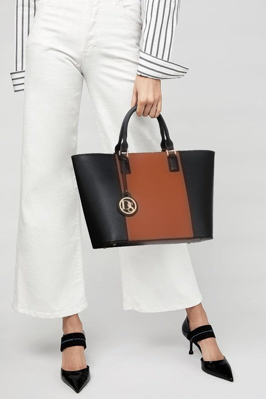 Large Satchel Purse Handbag for Women Shoulder Work Tote Bag with Wallet1