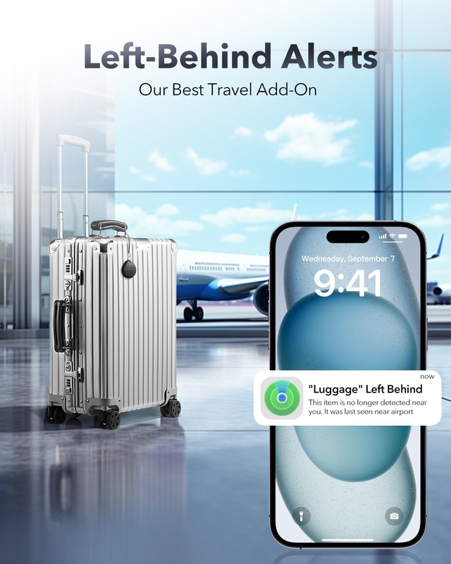 Air Tracker Tag 4 Pack Apple Find My MFi Bluetooth Key Finder Locator5