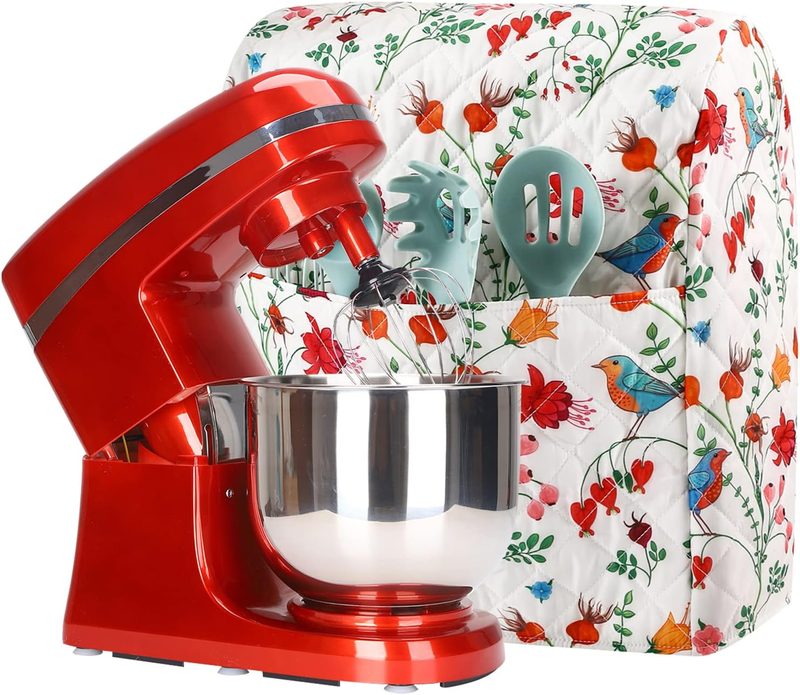 Stand Mixer Cover Fits KitchenAid 5 8 Qt Dust Cover w/ Storage Pockets11