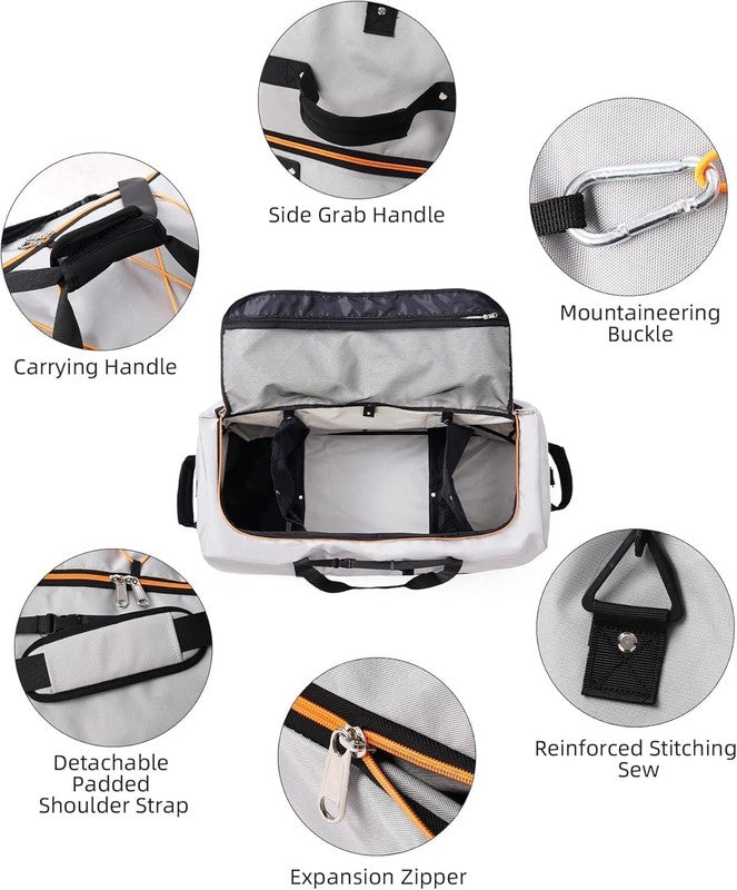 Rolling Duffle Bag with Wheels,110L/140L Expandable Soft Sided Foldable Duffle B3