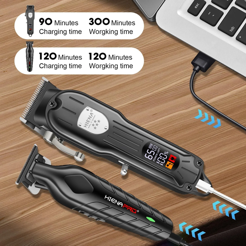 Hair Clipper Set for Men, Professional Hair Clippers Men Cordless Hair Cutting K2
