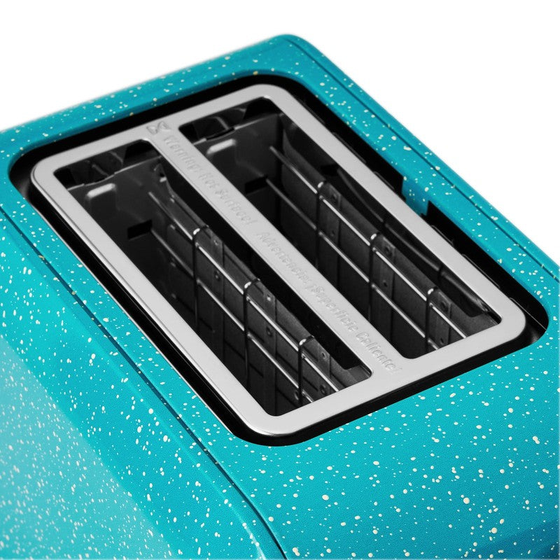 Digital 2 Slice Toaster Teal Speckle with Digital Display3