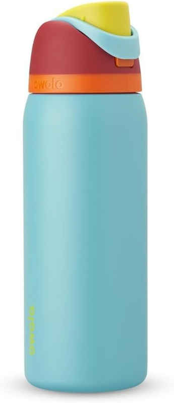 Owala FreeSip 32oz Stainless Steel Water Bottle Straw Insulated Summer9