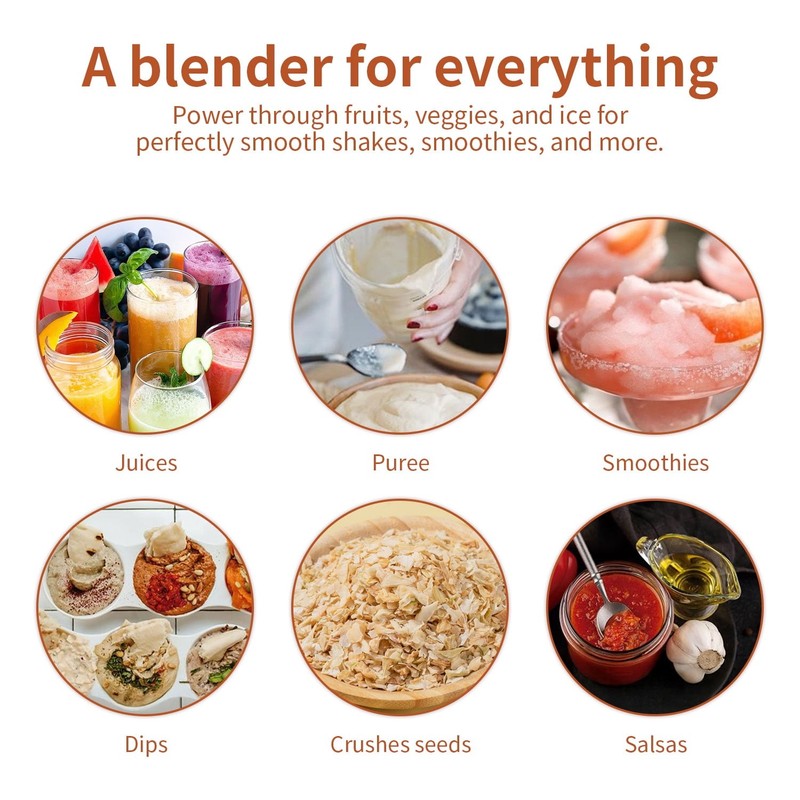 Personal Drink Mixer Blender, Portable Single Serve Blender For-Smoothies 18 Oz,4