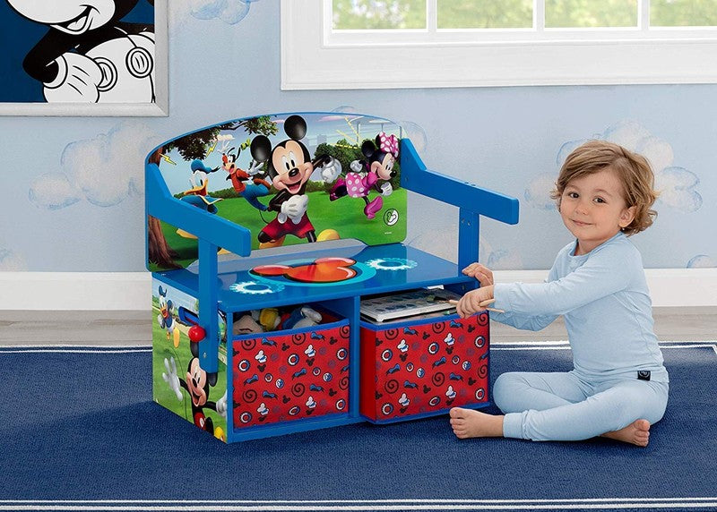 Mickey Mouse Kids Convertible Activity Bench7