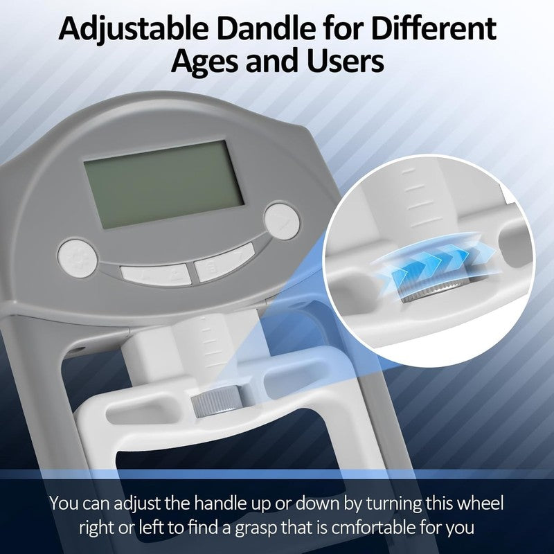 Digital Hand Grip Strength Tester, 220Lbs, Grip Meter for Home & Sports Use3