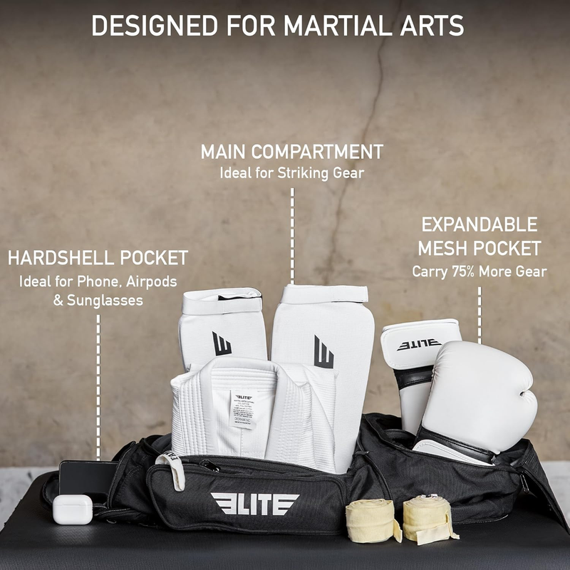 Jiu Jitsu BJJ Gym Duffel Backpack Bag MMA Boxing Expandable Gear1