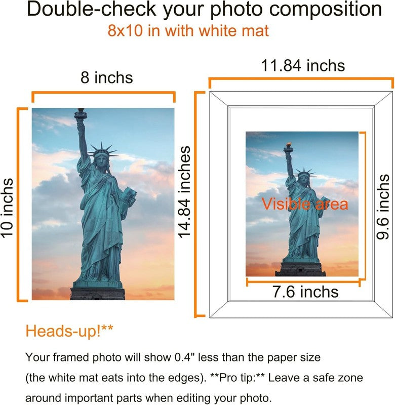 Black 11x14 Picture Frame Set of 10 for 8x10 or 11x14 Photos, Wall Mounting2