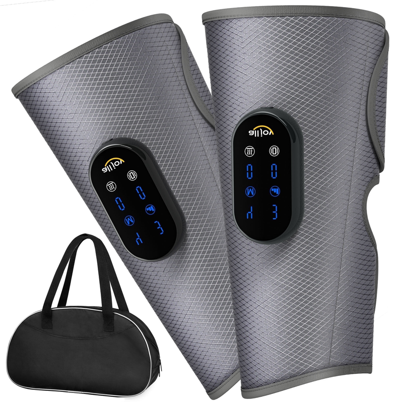 Cordless Calf Massager w/ Heat Vibration Wireless Leg Arm Compression10