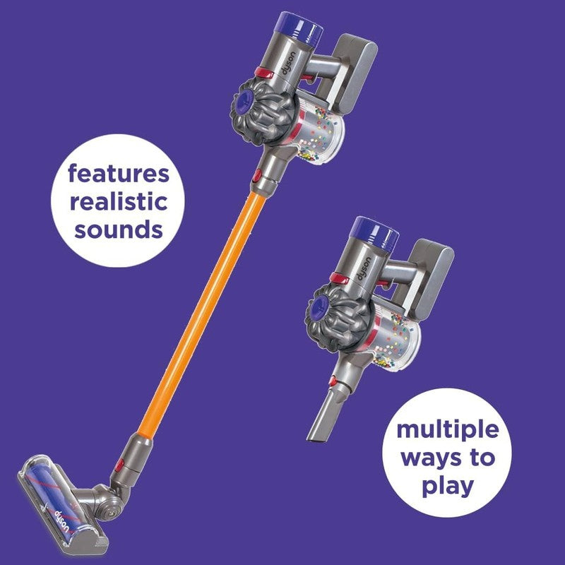 Cordless Toy Vacuum Kids Role Play Purple Orange Interactive Licensed2
