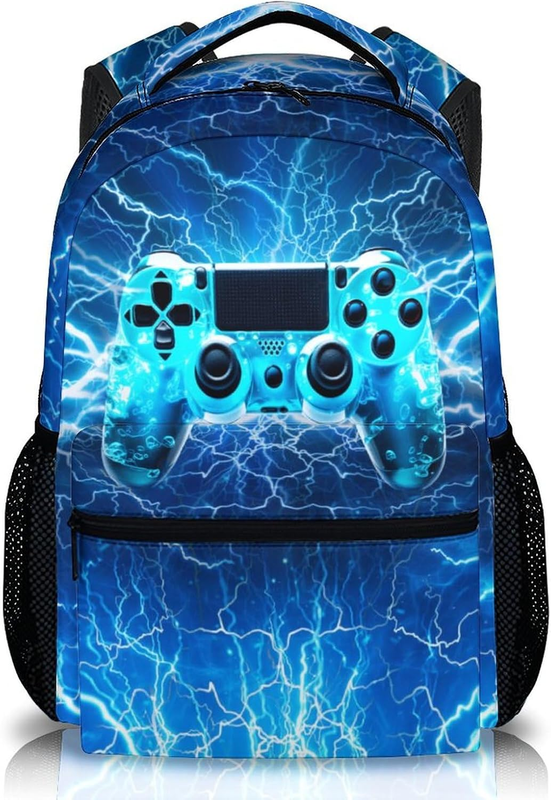 17in Gamer Backpack for Boys Teens Kids School Travel Bookbag9