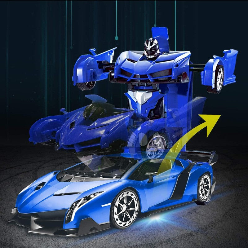 Remote Control Car   Transform Robot Toys for Boys Teens, Rechargeable RC Car wi2