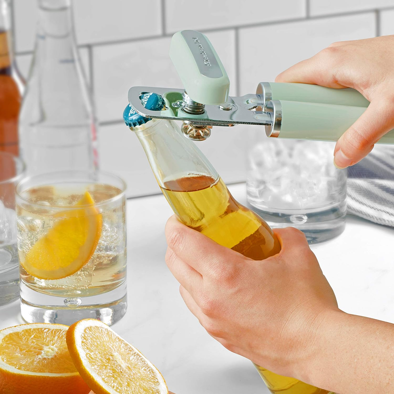 KitchenAid Classic Can Opener Bottle Opener Stainless Steel Pistachio4