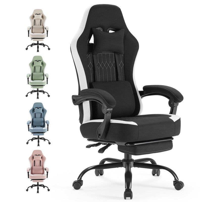 Gaming Chair, Office Chair High Back Computer Chair Executive Ergonomic Adjustab1