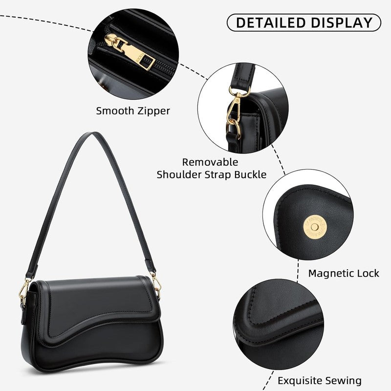Shoulder Bag for Women Small Clutch Purses Cute Hobo Handbag Trendy Underarm Bag2