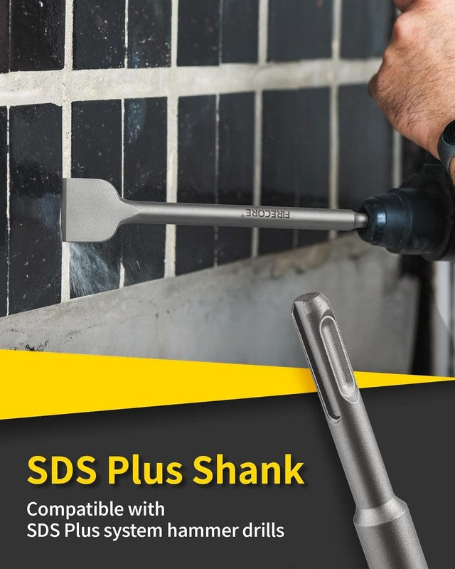 4Pcs SDS Chisel Set for Rotary Hammer Drill - Tile & Cement Removal Tools1