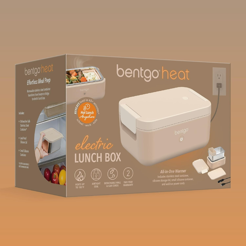 Electric Heated Lunch Box Portable Food Warmer 12V/24V/120V7