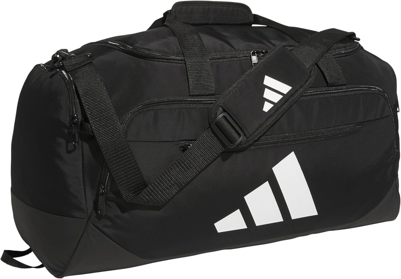 Adidas Defender 5 Duffel Bag for Sports, Gym and Travel, Black, OSFA0