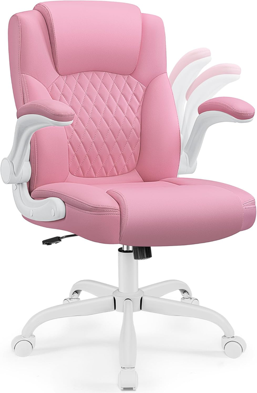 PU Leather Office Chair Ergonomic Swivel Desk Gaming Chair Wheels10