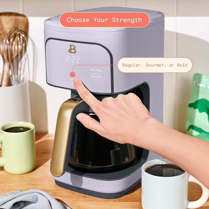 12 Cup Programmable Coffee Maker, Lavender by Drew Barrymore3