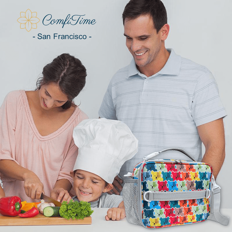 Lunch Bag for Kids – Insulated Lunch Box for Girls and Boys, Cute Reusable Coole9