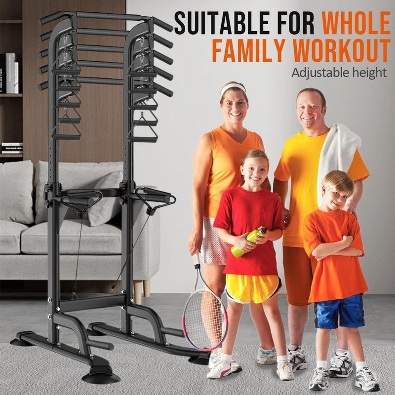 Power Tower Pull-Up & Dip Station Adjustable Multi-Function Home Gym2