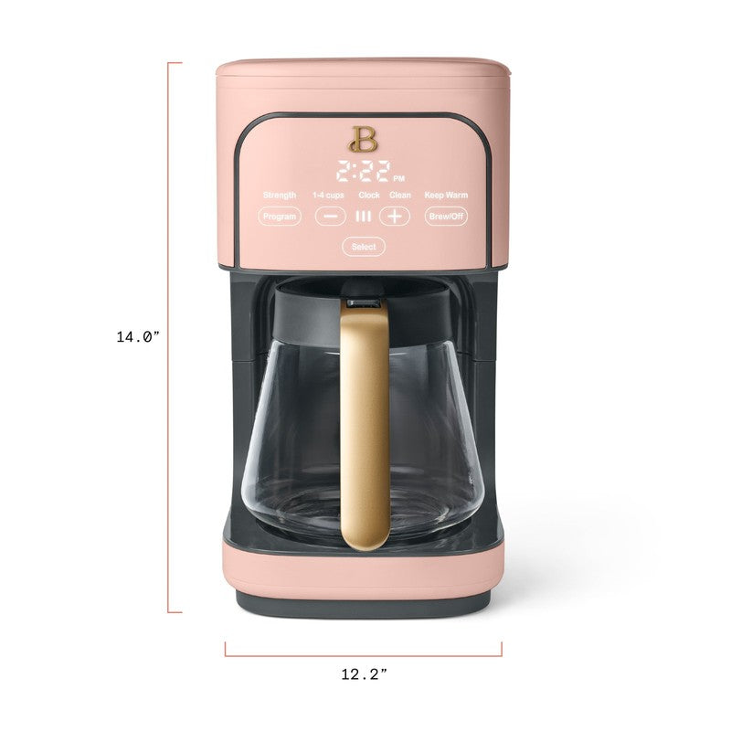 12 Cup Programmable Coffee Maker, Rose by Drew Barrymore10