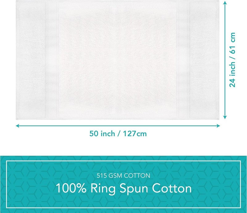 Pleasant Home Bath Towels Set of 6 (24” X 50”) 100% Cotton, 515 GSM | Lightweigh7
