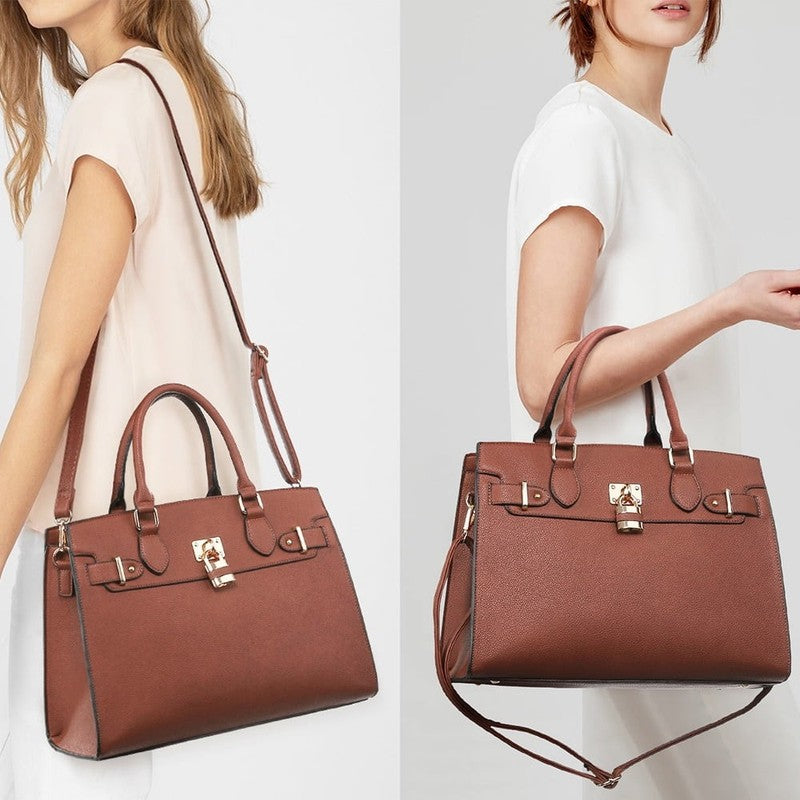 Women Handbag Purse Shoulder Top Handle Satchel Tote Work Bag Clutch1