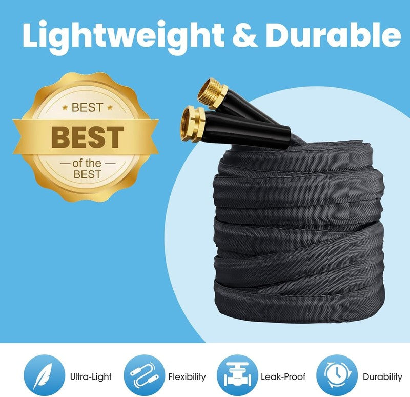 2025 Ultra Light 50FT Garden Hose   Flexible, Kink Free, Burst Resistant1