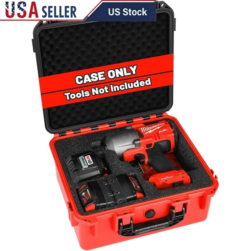 Waterproof Hard Case Milwaukee M18 Impact Wrenches Batteries Tool Storage New7