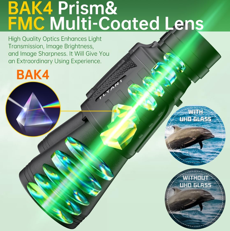 20x50 High Power Binoculars Waterproof Low Light Bird Watching Hunting3
