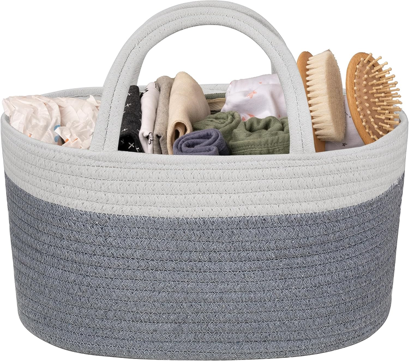 Baby Diaper Caddy Organizer Nursery Storage Basket Newborn Essentials9