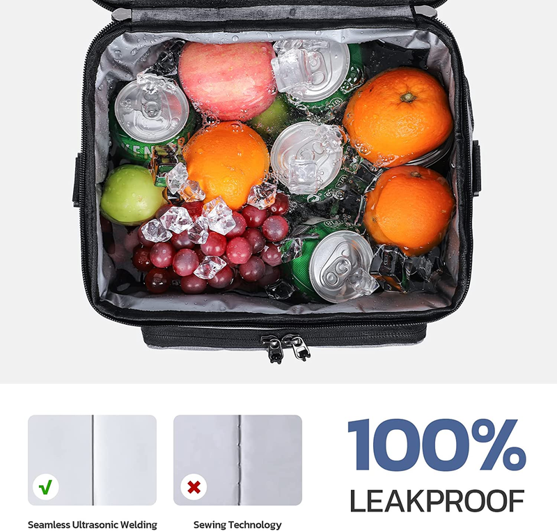Insulated Lunch Bag Men Women Leakproof Cooler Lunch  Bag Portable Lunch Cooler5