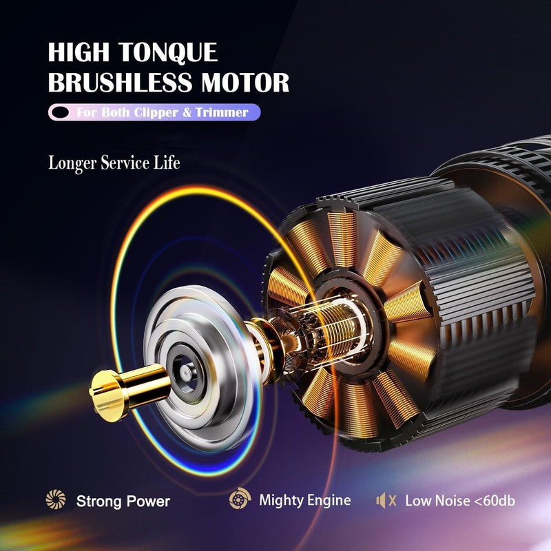 Professional Barber Clippers and Trimmer Set for Haircut Electric Grooming, Best3