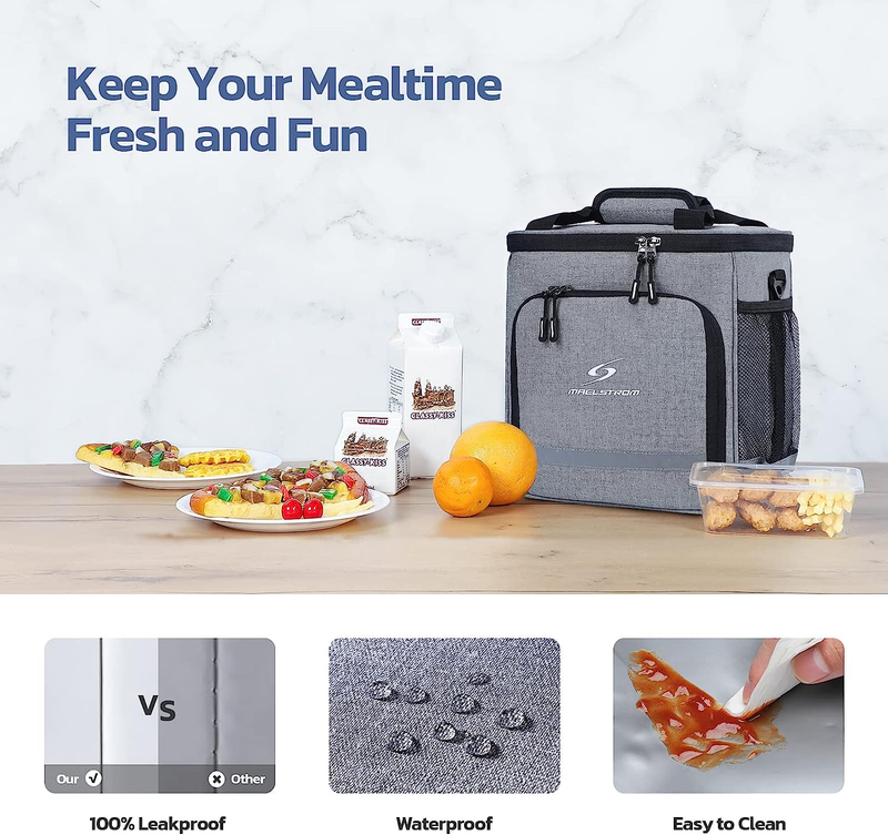 Insulated Lunch Bag Men Women Leakproof Cooler Lunch  Bag Portable Lunch Cooler3