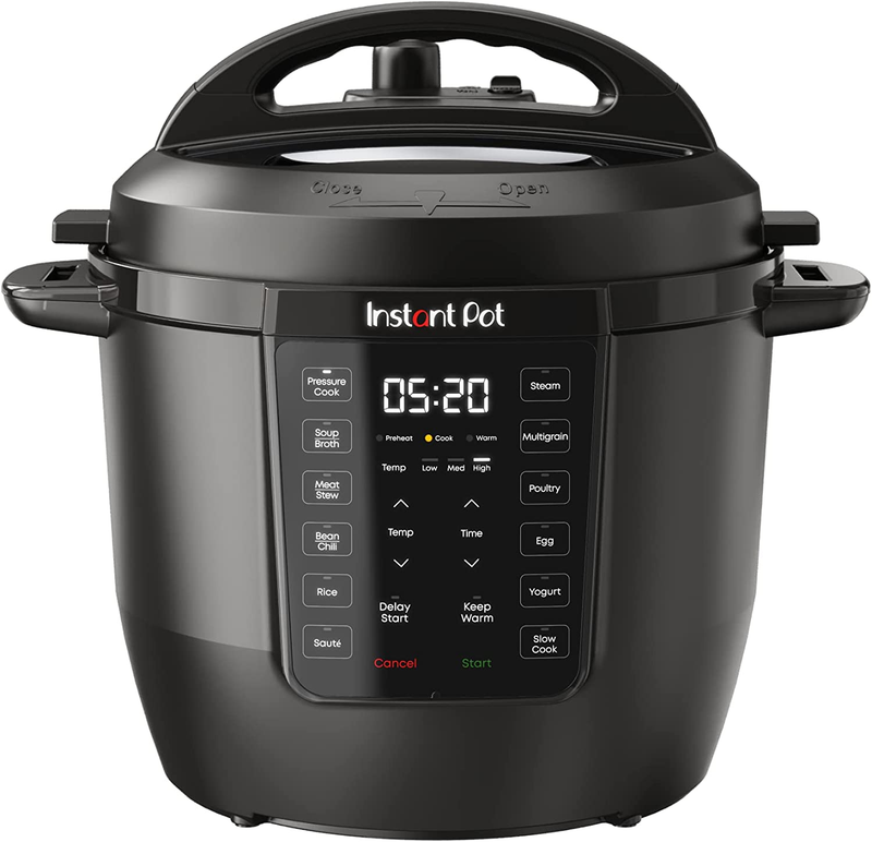 6QT RIO 7 in 1 Multi Cooker Pressure Slow Cook Sauté Steam Rice Yogurt Black10