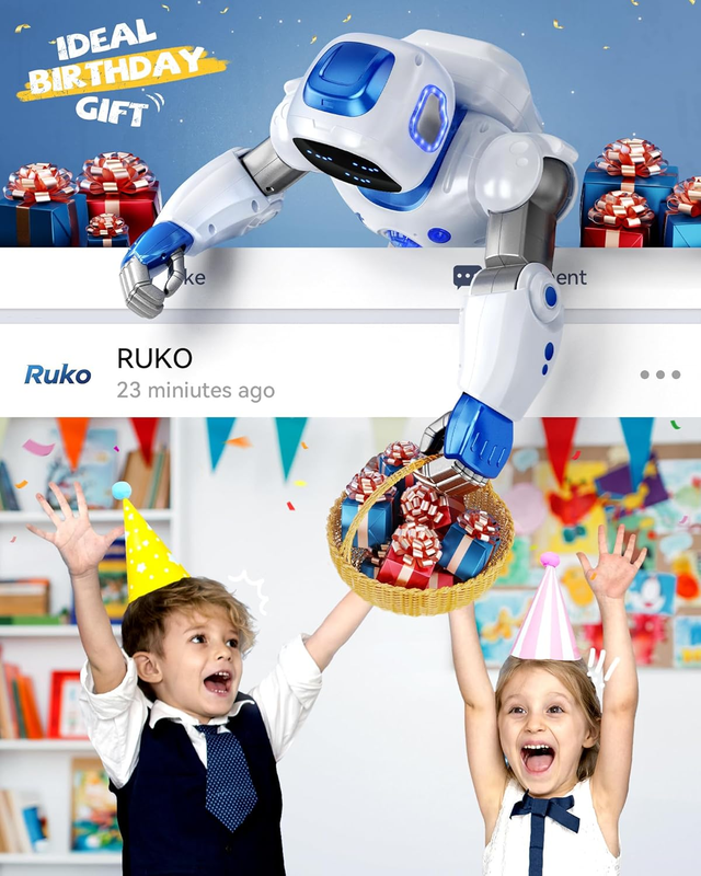 Programmable Smart Robot for Kids RC Interactive Voice & App Control Toy1
