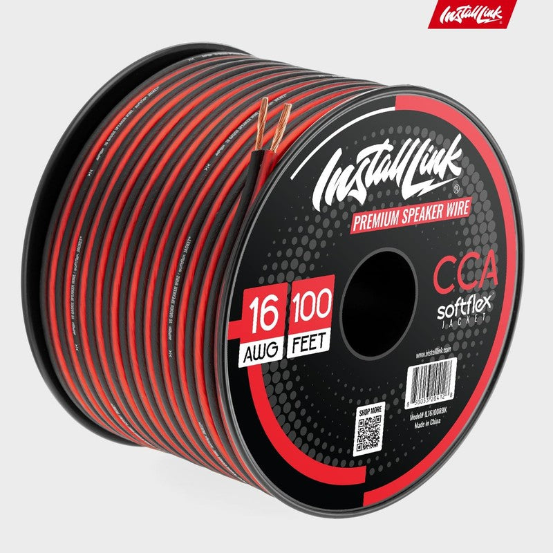 100ft 16 AWG Speaker Wire - CCA for Car & Home Theater Audio Systems8