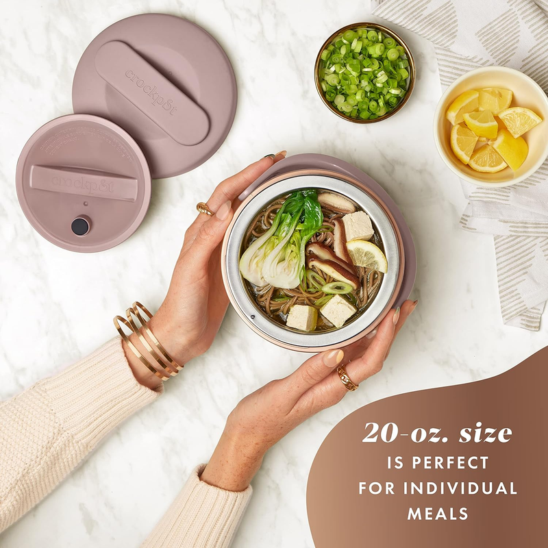 Crock-Pot 20oz Portable Electric Food Warmer Lunch Box Spill-Proof Keeps  Warm1