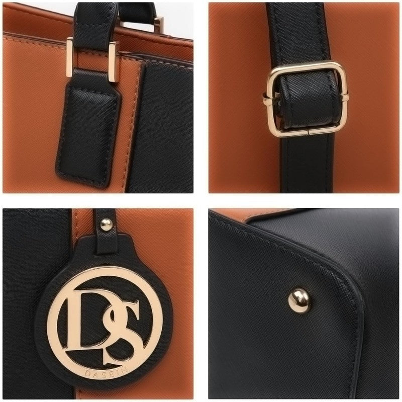 Large Satchel Purse Handbag for Women Shoulder Work Tote Bag with Wallet3